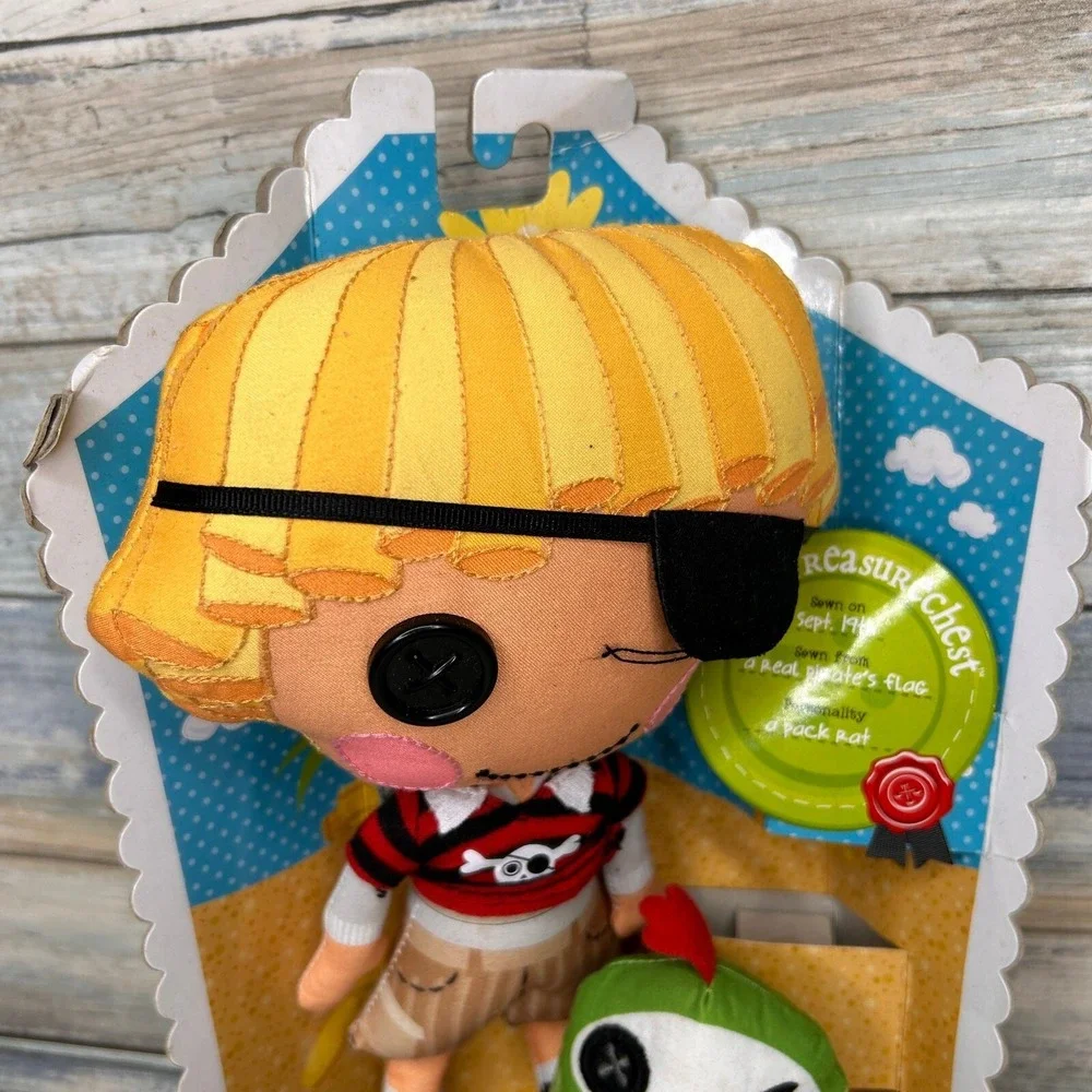Lalaloopsy Soft Doll Pirate Patch Treasure chest Boy Plush‎ Stuffed